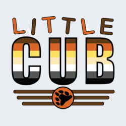 Little Cub Tee - Heavy Cotton Tank Top Design