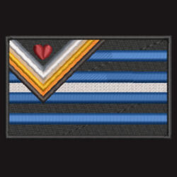 Leather Bear Pride Flag Design