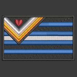 Leather Bear Pride Flag Design