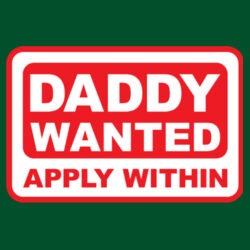Daddy Wanted Design