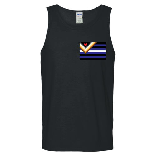 Leather Bear Pride - Heavy Cotton Tank Top Thumbnail